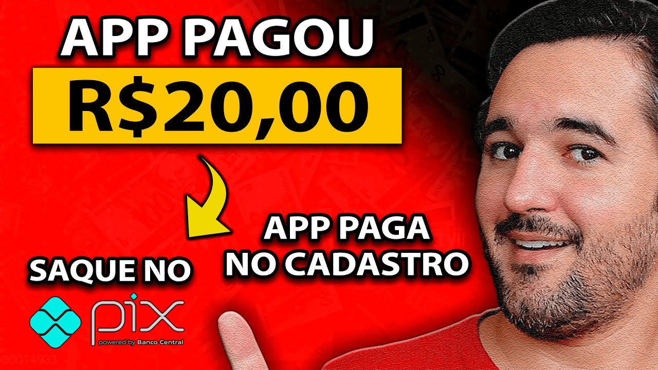 App Pagando R$20,00 Via PIX - Sem Investir [App Paga no Cadastro]