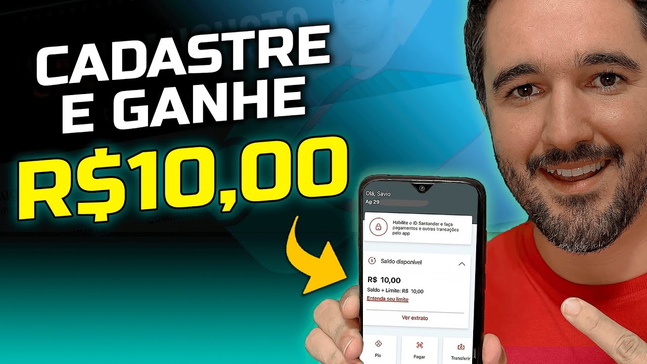 App Pagou R$10,00 No Cadastro [Via Pix] - Cadastre e Ganhe!