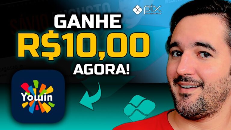 App Yowin | Ganhe R$10,00 Agora Via Pix!