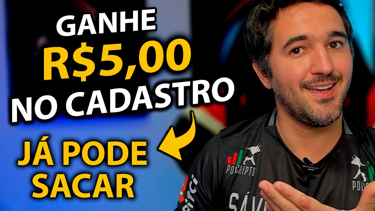 Cadastre e Ganhe R$5,00 - Já Pode Sacar - Paga Em 5 Minutos no PIX!