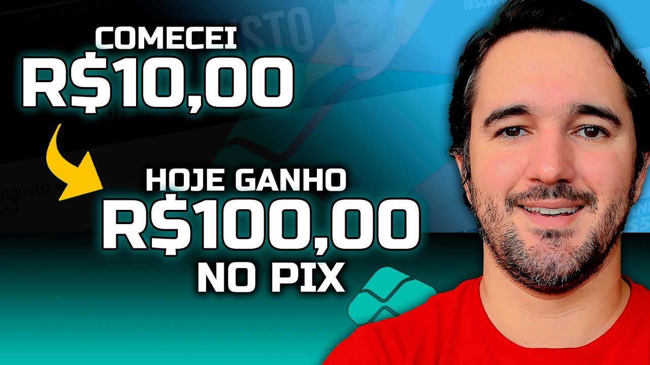 COMO COMECEI GANHANDO R$10 E HOJE GANHO R$100 POR DIA VIA PIX!