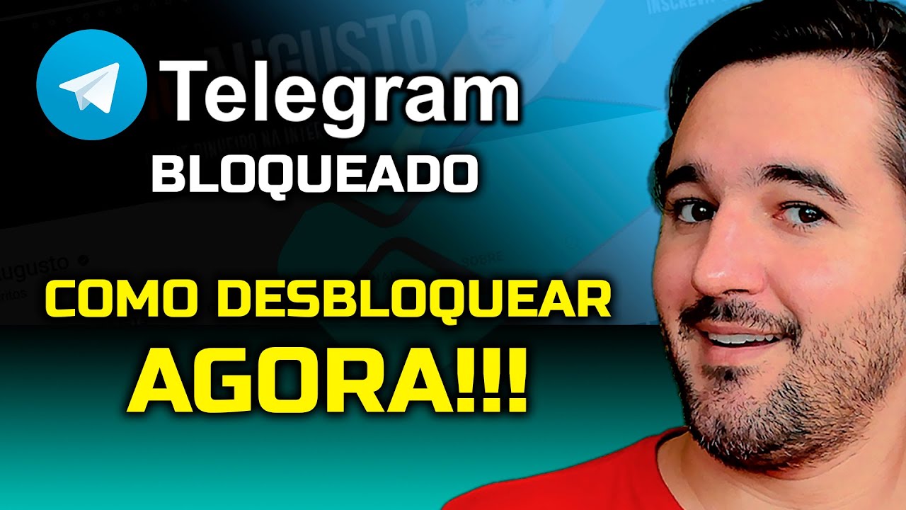 Como DESBLOQUEAR o Telegram! Grátis!