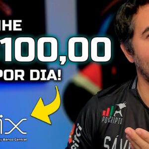 COMO GANHAR DE R$50 À R$100 POR DIA NO PIX | RENDA EXTRA