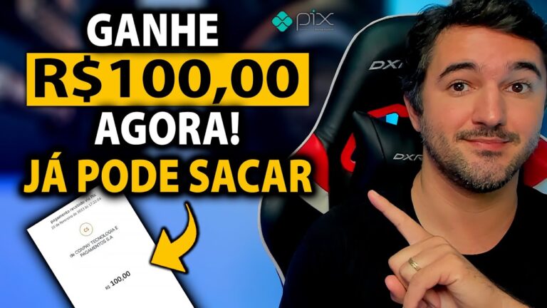 GANHE R$100 AGORA NO PIX - JÁ PODE SACAR
