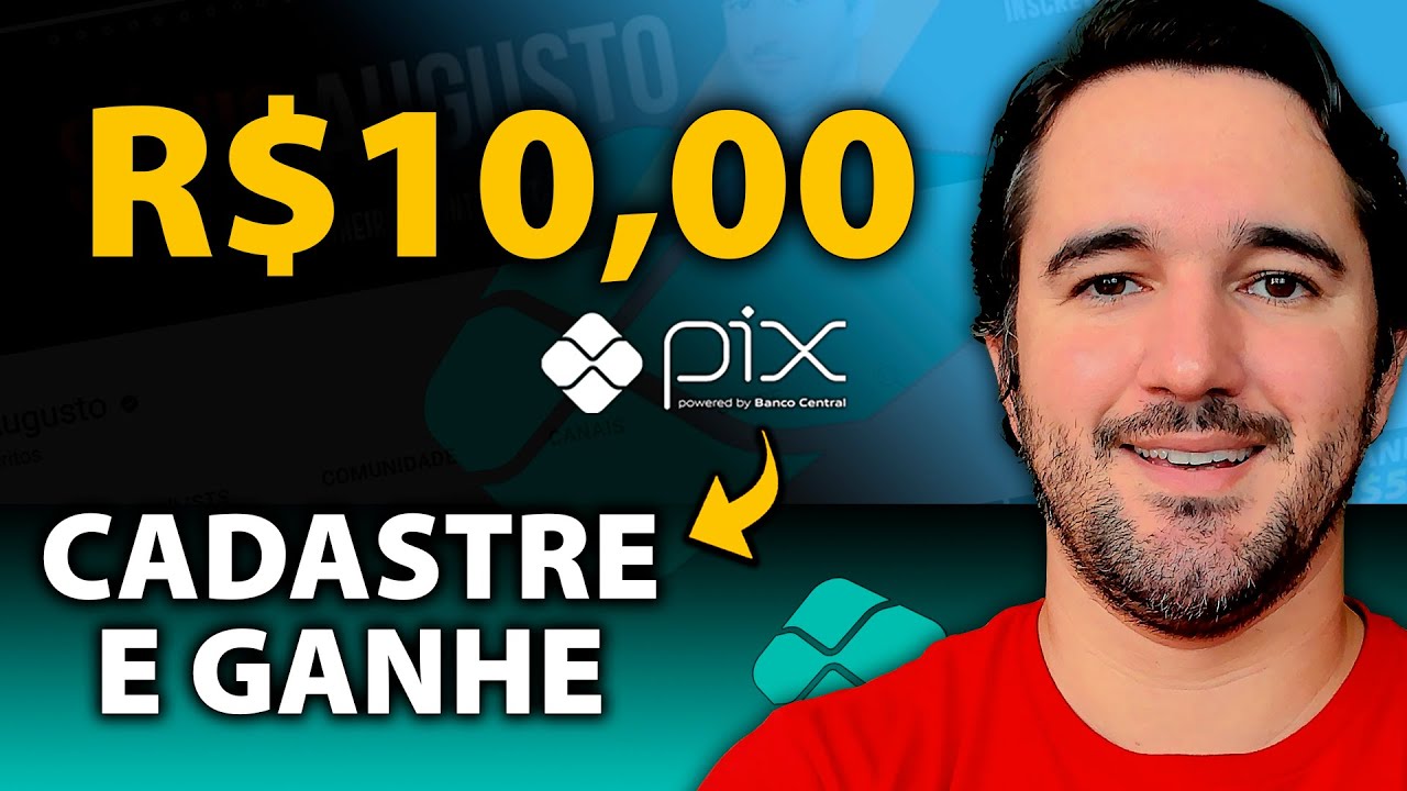 Ganhe R$10,00 Agora Via Pix - Aplicativo Pagando Para Se Cadastrar