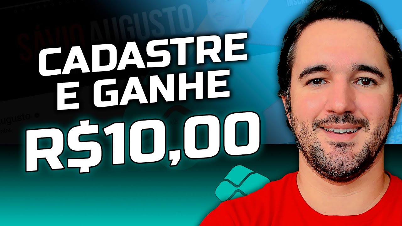 GANHE R$10,00 NO CADASTRO COM ESTA NOVA PROMOÇÃO!