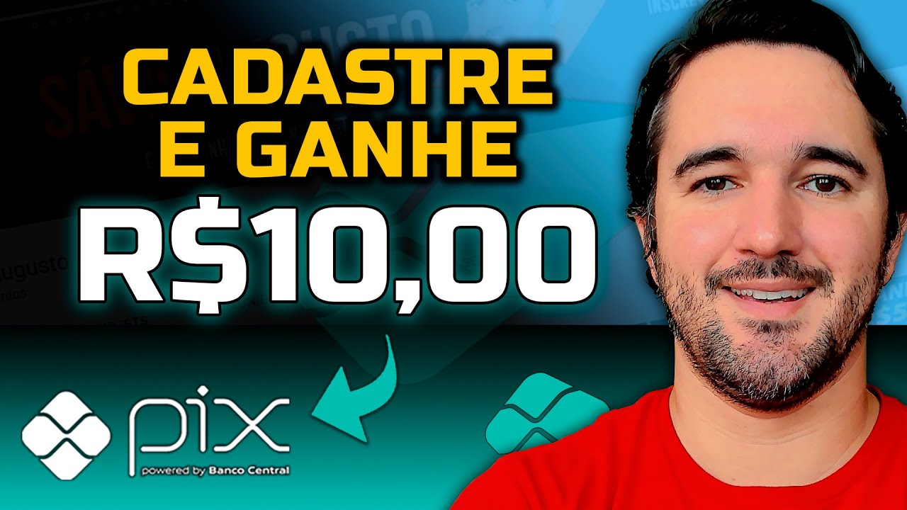 Ganhe R$10,00 no Pix - Aplicativo Pagando no Cadastro!