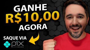 GANHE R$10,00 - SAQUE VIA PIX - COMO GANHAR DINHEIRO NA INTERNET