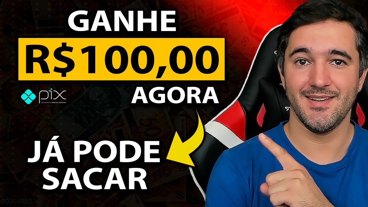 Ganhe R$100,00 no Pix - Em 5 Minutos - Já Pode Sacar