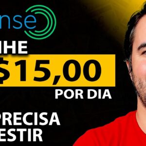 GANHE R$15,00 TODO DIA COM A ''YSENSE'' - GANHE DINHEIRO MUITO FÁCIL