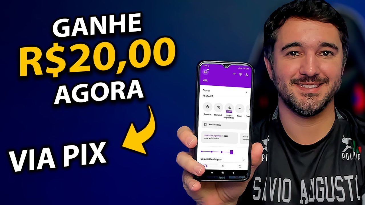 Ganhe R$20,00 Agora No Pix - Cadastre e Ganhe