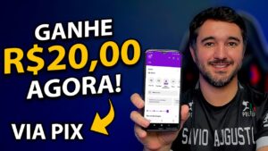 GANHE R$20,00 AGORA NO PIX - EM 5 MINUTOS