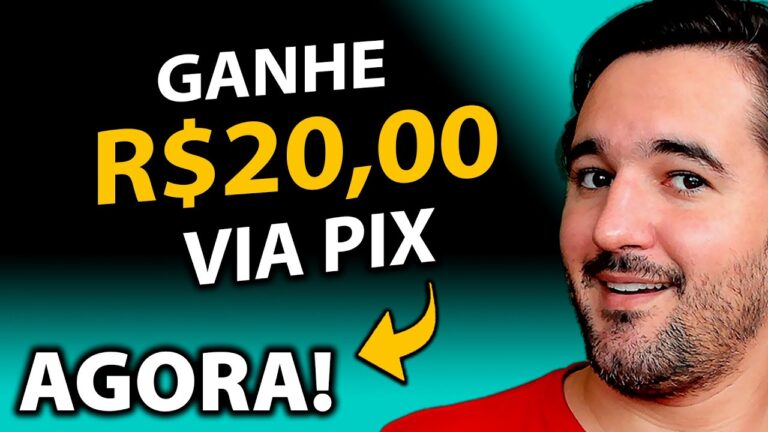 Ganhe R$20,00 No Pix Agora - Como Ganhar Dinheiro na Internet