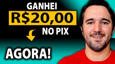 Ganhe R$20,00 no Pix Agora! Como Ganhar Dinheiro na Internet