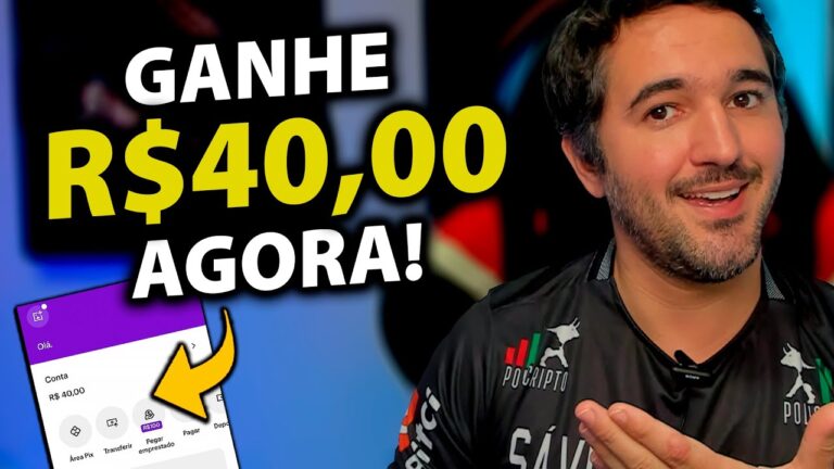 Ganhe R$40,00 Agora - Ganhe Dinheiro no PIX