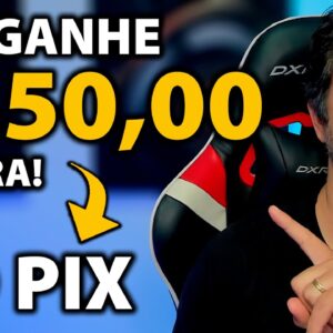 GANHE R$50,00 AGORA VIA PIX - COMO GANHAR DINHEIRO NA INTERNET