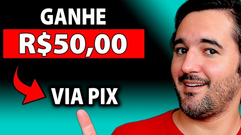 Ganhe R$50,00 via Pix - Como Ganhar Dinheiro na Internet