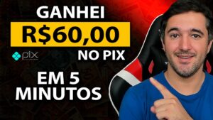 GANHEI R$60,00 EM 5 MINUTOS