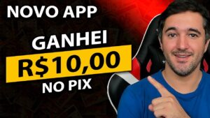 Novo App Ganhei R$10,00 no Pix - Aplicativo Pagando Via Pix