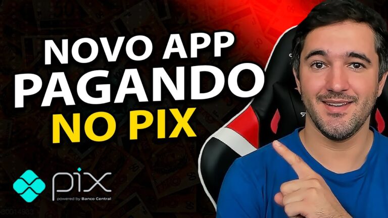 Novo App Pagando no Pix - Aplicativo Para Ganhar Dinheiro