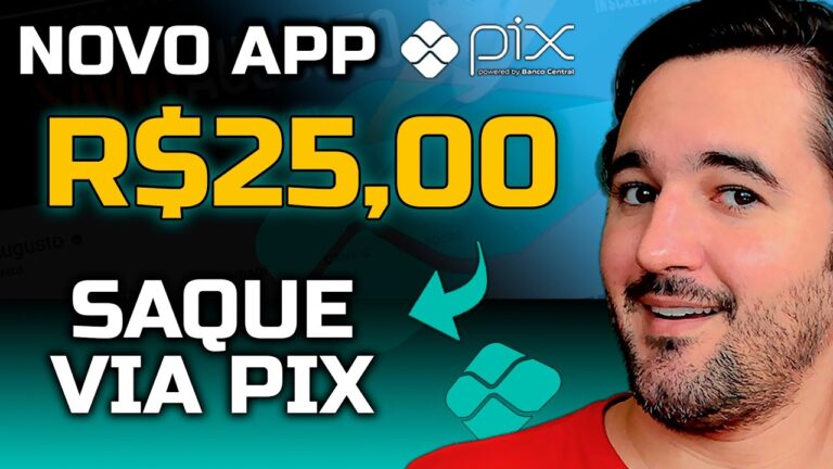 NOVO APP PAGANDO R$25,00 VIA PIX - SAQUE E RECEBA HOJE MESMO!