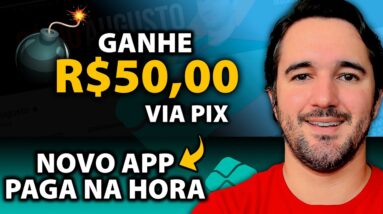 NOVO APP! Pagando R$50,00 Via Pix Agora - Melhor App Para Ganhar Dinheiro