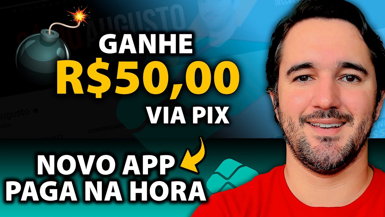 NOVO APP! Pagando R$50,00 Via Pix Agora - Melhor App Para Ganhar Dinheiro