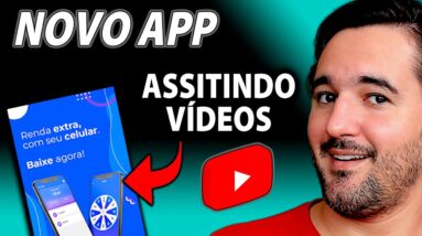 Novo App Para Ganhar Dinheiro Assistindo Vídeos - R$5,00 no Pix