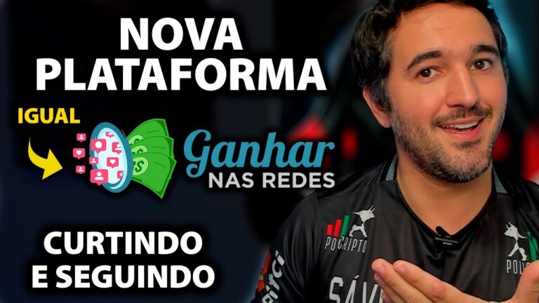 Novo Site Igual Ganhar Nas Redes - Ganhe Dinheiro Curtindo e Seguindo