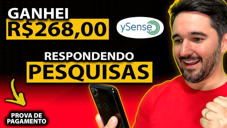 Ganhe R$268,00 Respondendo Pesquisas - Como Ganhar Dinheiro Com Pesquisas Remuneradas [Melhor Site]
