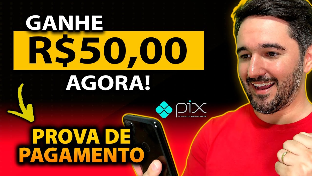 Ganhe PIX de R$50,00 Agora - Como Ganhar Dinheiro na Internet - [Prova de Pagamento]