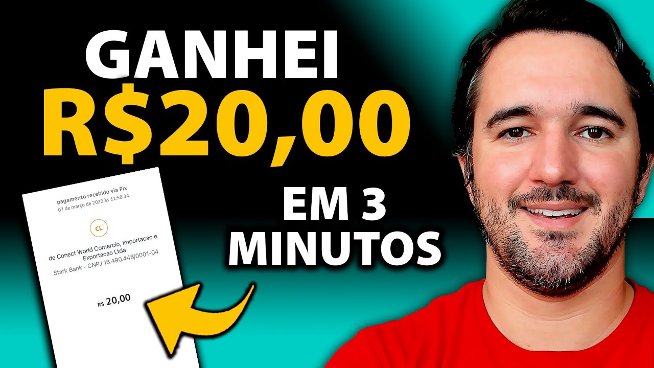 R$20,00 EM 3 MINUTOS COM ESTA PLATAFORMA - GANHE 20 NO PIX TODO DIA!