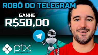 Robô do Telegram | Ganhe R$50,00 Por Dia Via Pix!