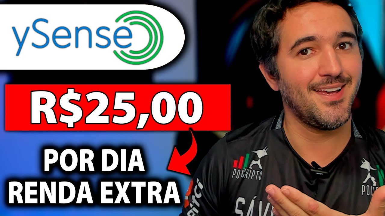 Ysense - Ganhe R$25,00 Por Dia - Respondendo Pesquisas Remuneradas