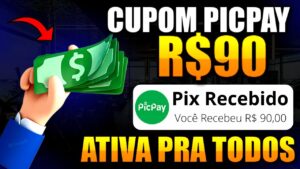 🟢 7 CUPONS PICPAY - GANHE 90 REAIS NO PICPAY - Cupom Promocional PICPAY (Ganhar Dinheiro no Picpay)