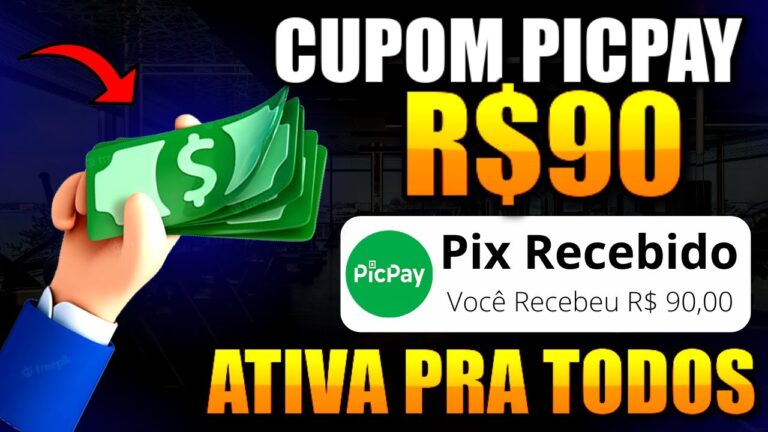 🟢 7 CUPONS PICPAY - GANHE 90 REAIS NO PICPAY - Cupom Promocional PICPAY (Ganhar Dinheiro no Picpay)