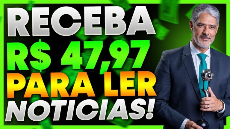 😱RECEBA R$ 47.97 NO PIX APENAS LENDO NOTICIAS! SUPER APP PARA GANHAR DINHEIRO RAPIDO