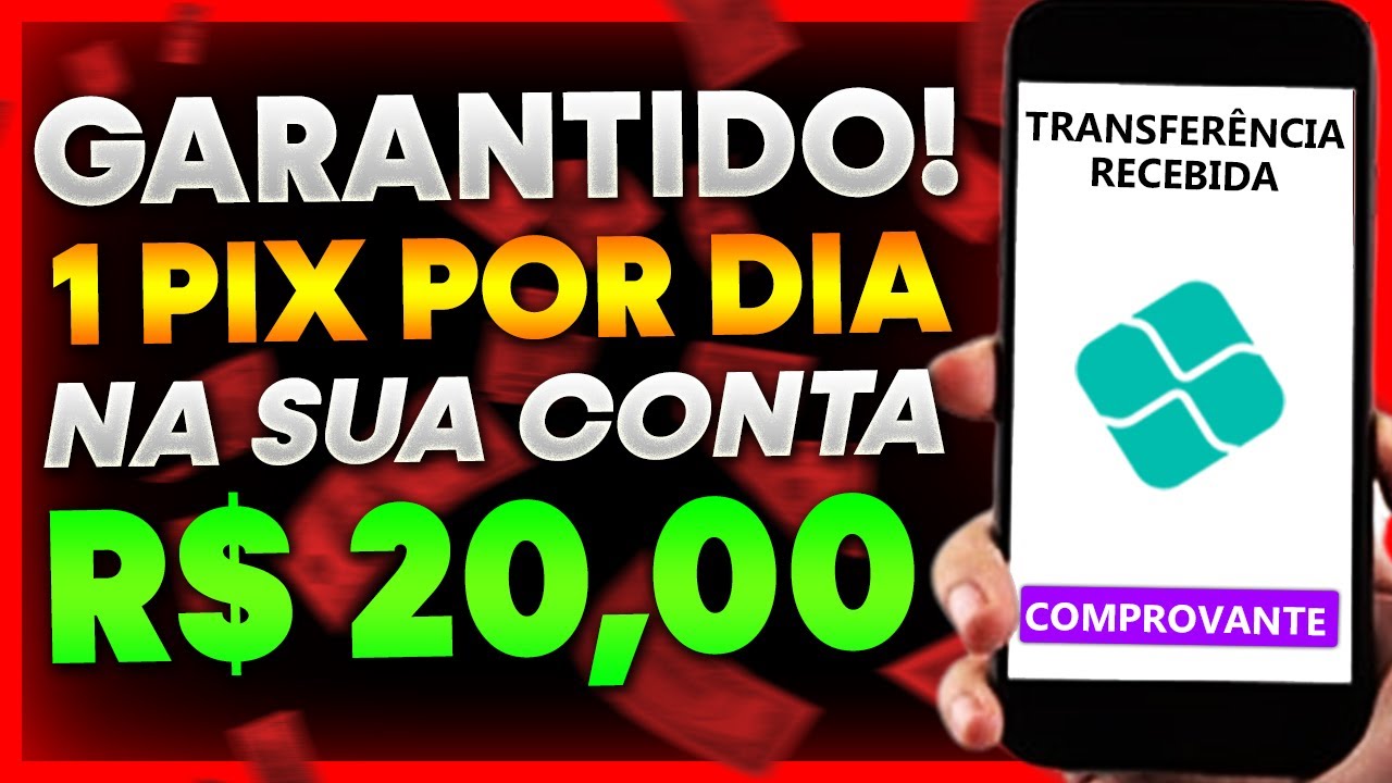 RECEBA 1 PIX POR DIA COM ESSE APP ( R$ 20,00 ) - NOVO APLICATIVO PARA GANHAR DINHEIRO VIA PIX 2023