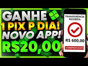 APLICATIVO PARA GANHAR DINHEIRO VIA PIX - JOGUE ESSE JOGO E RECEBA 1 PIX POR DIA - NOVO APP 2023