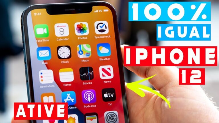 100% IGUAL! como deixar o celular igual Iphone 12 PRO (IOS14) - ATUALIZADO 2021