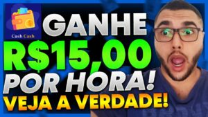 🤑CASH CASH PAGA MESMO? GANHE R$15,00 POR HORA NO CASH CASH - CASH CASH REALMENTE PAGA?
