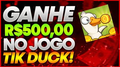 ✅Tik Duck PAGA? NOVO JOGO PAGANDO R$500,00 NA HORA Para JOGAR | JOGOS QUE PAGAM DINHEIRO DE VERDADE