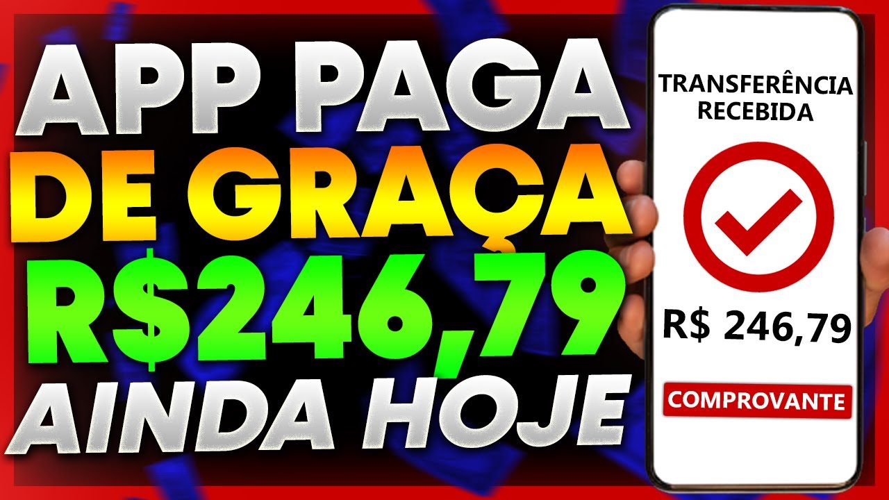 ESSE APP PAGA DE GRAÇA R$ 246,79 PARA TESTAR APPS - NOVO APLICATIVO PARA GANHAR DINHEIRO VIA PIX