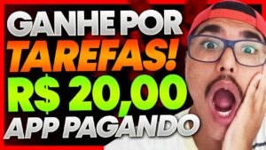 RECEBA R$20,00 NO PIX POR TAREFA FEITA! NOVO APLICATIVO PARA GANHAR DINHEIRO VIA PIX GRATIS 2023