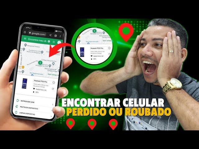 Como localizar um celular Android perdido ou roubado em poucos minutois (pelo celular)