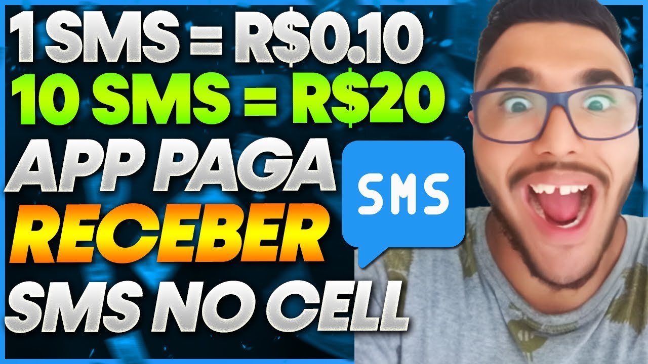 🔥Ganhe R$0.10 para CADA SMS RECEBIDO | APP PARA GANHAR DINHEIRO RECENDO MENSAGEMS