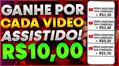 Como GANHAR R$10,00 no PIX Assistindo Vídeos - Como Ganhar Dinheiro Assistindo Vídeos 2023