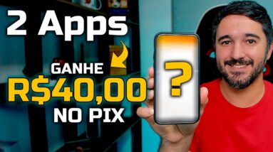 2 Apps Para Ganhar R$40,00 Agora | Novo App Pagando Muito Rápido