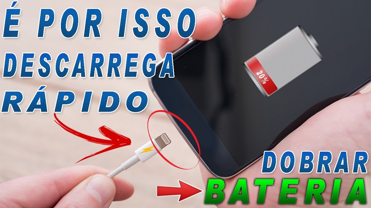 SENSACIONAL! Como CORRIGIR a BATERIA de qualquer CELULAR e fazer durar muito mais tempo carregada