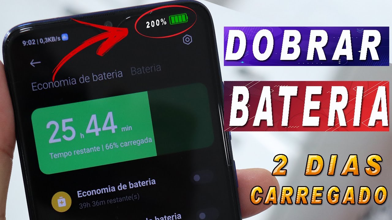 SENSACIONAL! Como DUPLICAR a DURAÇÃO da sua BATERIA do CELULAR e FAZER DURAR MAIS TEMPO CARREGADA